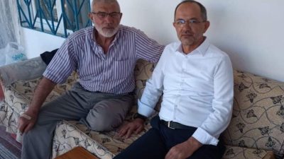 GÜNYÜZÜ İLÇE MÜFTÜSÜ MUZAFFER ARSLAN, EMEKLİ DİN GÖREVLİLERİNİ ZİYARET ETTİ.