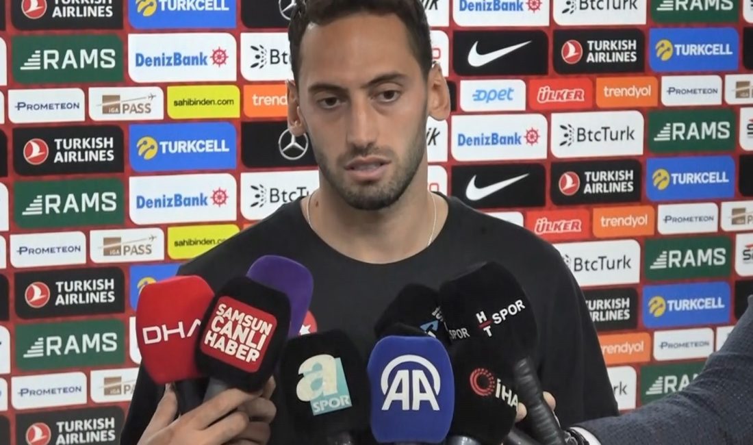TÜRKİYE A MİLLİ FUTBOL TAKIMI OYUNCUSU HAKAN ÇALHANOĞLU, “BEN GRUPTAN