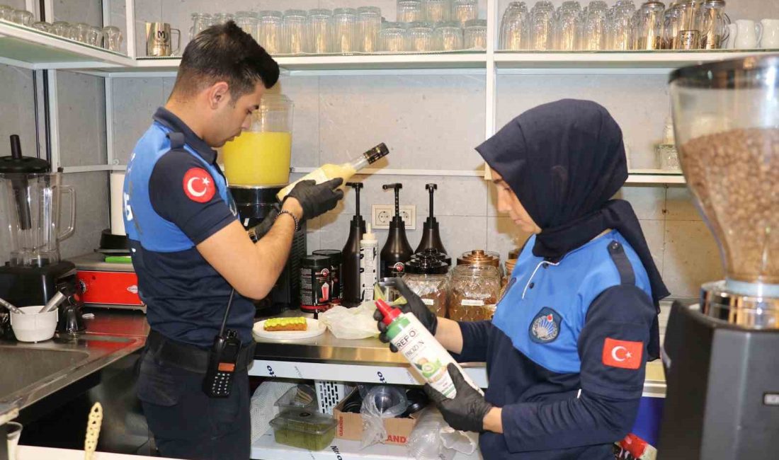 HALİLİYE’DE ZABITA EKİPLERİ KAFELERİ DENETLEDİ