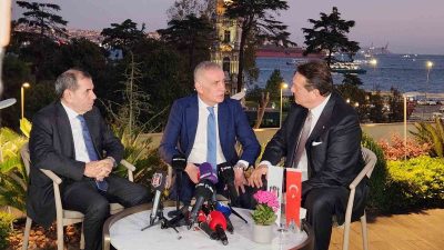 BEŞİKTAŞ BAŞKANI HASAN ARAT, GALATASARAY BAŞKANI DURSUN ÖZBEK VE TÜRKİYE