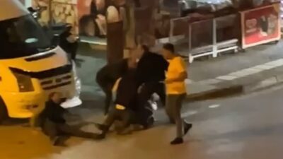 BURSA'NIN ORHANGAZİ İLÇESİNDE İKİ GRUP ARASINDA ÇIKAN TARTIŞMA KISA SÜREDE