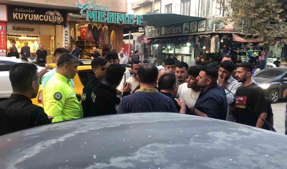 ADIYAMAN’DA, İKİ GRUP ARASINDA ÇIKAN YOL VERME KAVGASINA POLİS EKİPLERİ