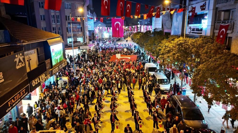 İNEGÖL’DE CUMHURİYETİN 101. YILI COŞKUSU