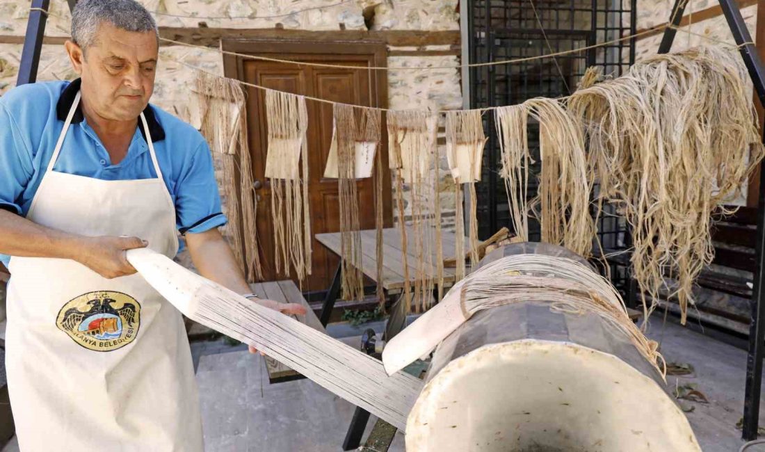 ALANYA’NIN BİN YILLIK KÜLTÜREL MİRASI “İPEK,” ALANYA BELEDİYESİ’NİN DOKUMA TEZGAHLARINDA