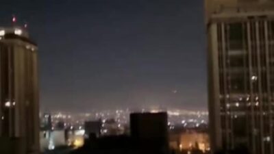 Resmi İran basını, Tahran ve çevresinde ülke hava sahasına giren