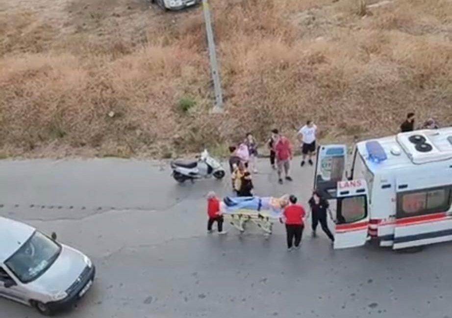 ANTALYA'DA İŞE GİTMEK İÇİN SERVİS ARACINI BEKLEYEN 3 KİŞİ, MASKELİ