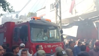 İsrail’in Gazze Şeridi’ndeki Maghazi Mülteci Kampı’na düzenlediği saldırıda 4 kişi