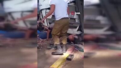 İsrail’de bir kamyonun başkent Tel Aviv’deki Glilot Askeri Üs yakınlarında