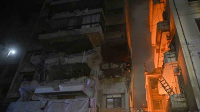 İSRAİL’İN BEYRUT’A DÜZENLEDİĞİ SALDIRIDA CAN KAYBI 18’E YÜKSELDİ