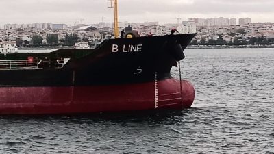 İSTANBUL BOĞAZI GEMİ TRAFİĞİ, 106 METRE BOYUNDAKİ B LINE İSİMLİ