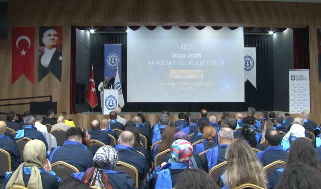 İSTANBUL ESENYURT ÜNİVERSİTESİ 2024-2025 AKADEMİK YILI AÇILIŞ TÖRENİ YAPILDI