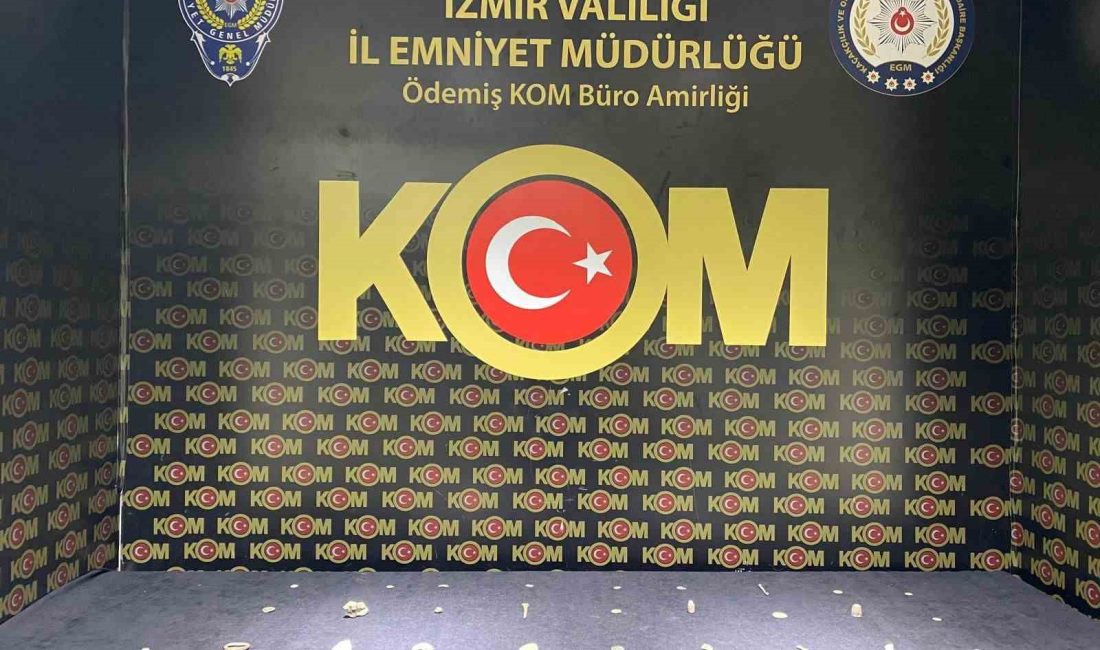 İZMİR'İN ÖDEMİŞ İLÇESİNDE TARİHİ ESER KAÇAKÇILIĞI YAPTIĞI BELİRLENEN BİR KİŞİNİN