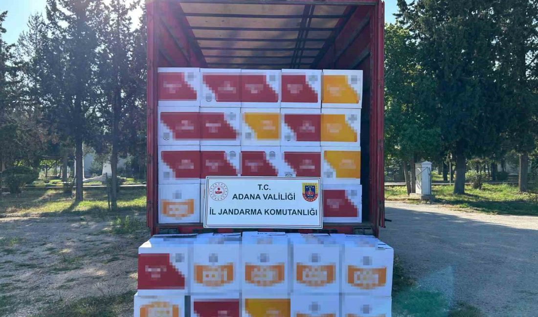 ADANA’DA JANDARMA EKİPLERİ 3 MİLYON KAÇAK MAKARON ELE GEÇİRDİ. 1