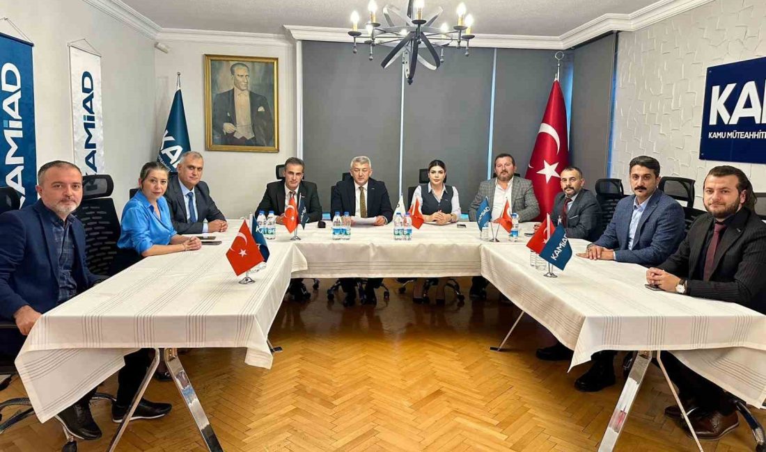 KAMU MÜTEAHHİTLERİ VE İŞ İNSANLARI DERNEĞİ (KAMİAD) GENEL BAŞKANI ALİ