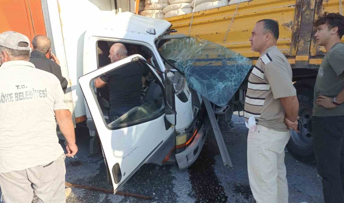 SÖKE-AYDIN KARAYOLUNDA SABAH SAATLERİNDE MEYDANA GELEN TRAFİK KAZASINDA BİR KİŞİ
