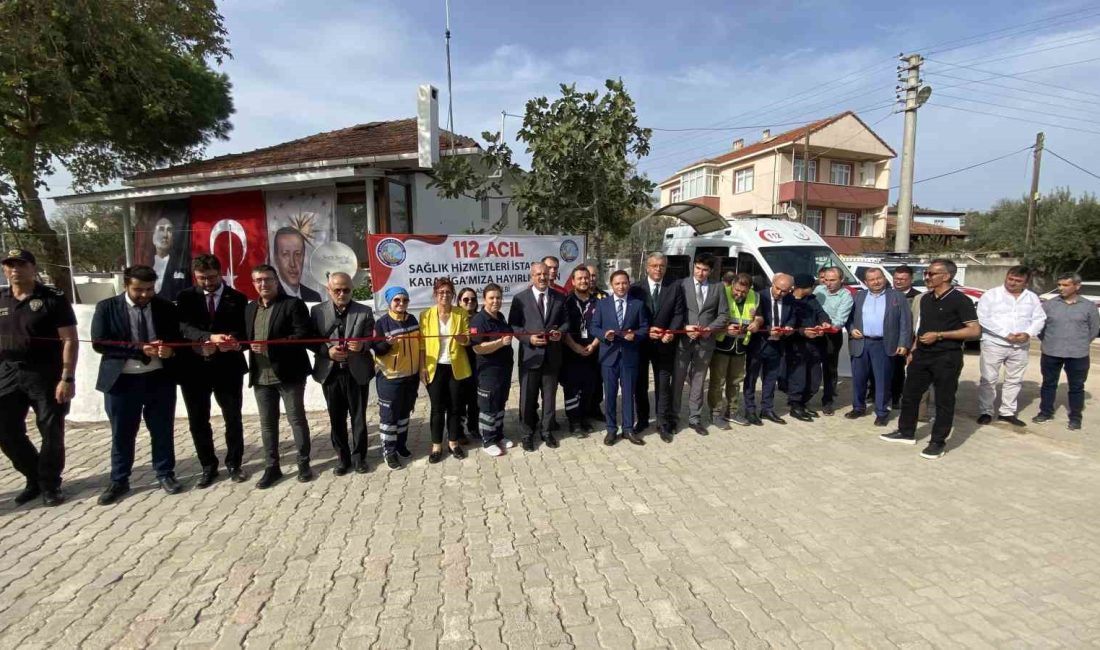 ÇANAKKALE’NİN BİGA İLÇESİNE BAĞLI KARABİGA BELDESİNDE 112 ACİL SAĞLIK HİZMETLERİ