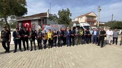 ÇANAKKALE’NİN BİGA İLÇESİNE BAĞLI KARABİGA BELDESİNDE 112 ACİL SAĞLIK HİZMETLERİ