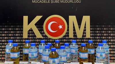 KARS’TA KAÇAK İÇKİ OPERASYONU(KARS-İHA)