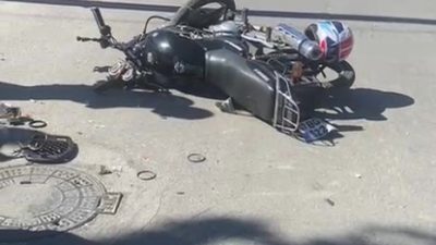 ANTALYA’DA MEYDANA GELEN TRAFİK KAZASINDA MOTOSİKLETİN GİDONU 18 YAŞINDAKİ MOTOSİKLET