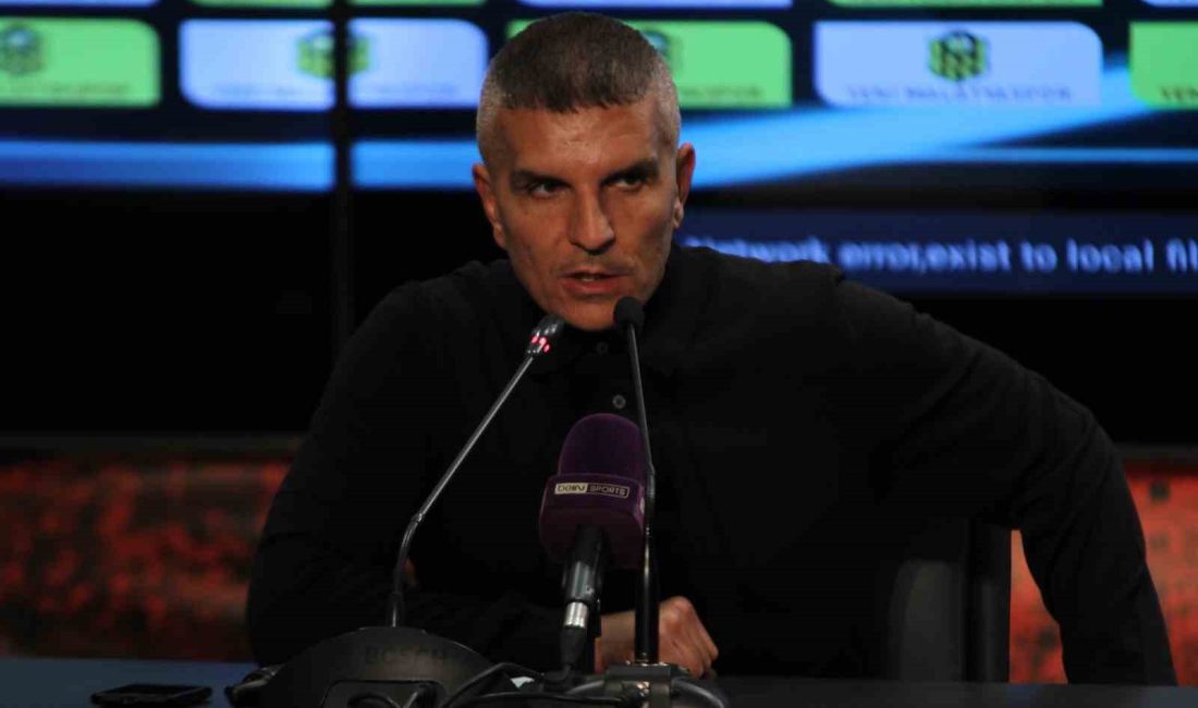 MKE ANKARAGÜCÜ TEKNİK DİREKTÖRÜ KENAN KOÇAK,  YENİ MALATYASPOR KARŞILAŞMASININ