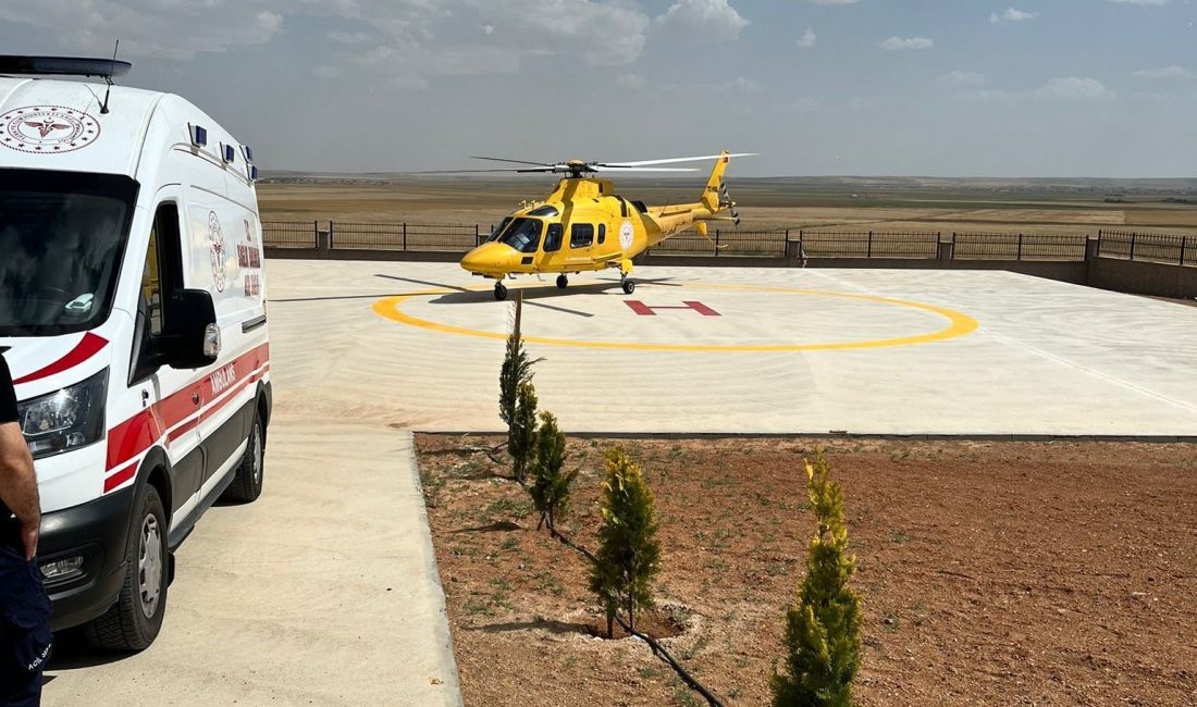 KONYA'NIN KULU İLÇESİNDE KALP KRİZİ GEÇİREN HASTA, HAVA AMBULANSIYLA KONYA’YA