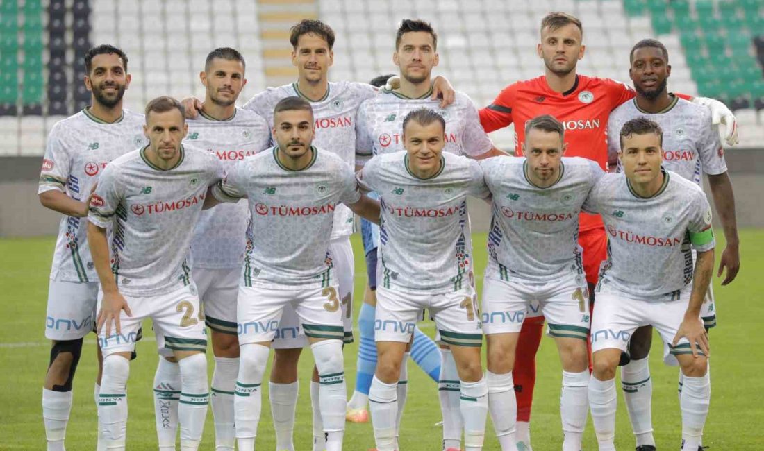 TRENDYOL SÜPER LİG EKİPLERİNDEN KONYASPOR, HAZIRLIK MAÇINDA KARŞILAŞTIĞI MISIR EKİBİ