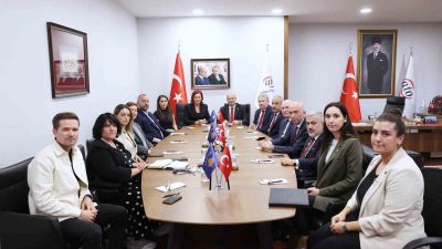 KOSOVA BAŞBAKAN YARDIMCISI EMİLİJA REDZEPİ, ANKARA TİCARET ODASI (ATO) YÖNETİM