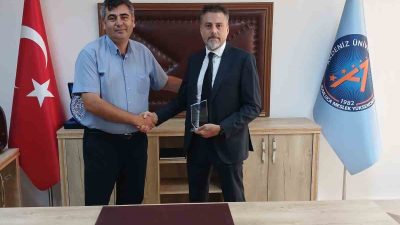 AKDENİZ ÜNİVERSİTESİ KUMLUCA MESLEK YÜKSEKOKULU (MYO) MÜDÜRLÜĞÜ DEVİR TESLİM TÖRENİ,