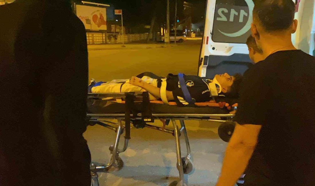 ADIYAMAN’DA, TRAFİK IŞIKLARINDA KIRMIZIDAN GEÇEN ELEKTRİKLİ BİSİKLETE OTOMOBİLİN ÇARPMASI SONUCU