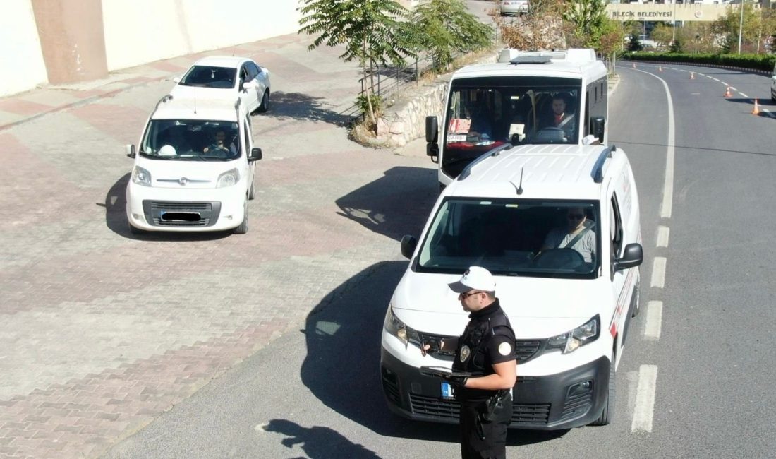 BİLECİK'TE TRAFİK EKİPLERİ TARAFINDAN İL GENELİNDE TRAFİK DENETLEMESİ GERÇEKLEŞTİRİLDİ.