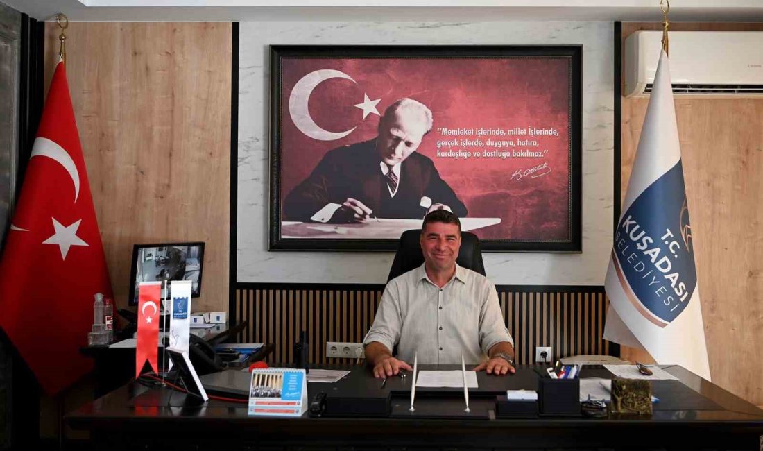 KUŞADASI BELEDİYESİ ZABITA MÜDÜRLÜĞÜ’NDE BAYRAK DEĞİŞİMİ