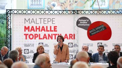 MALTEPE BELEDİYESİ’NCE BAŞLATILAN MAHALLE TOPLANTILARININ ALTINCISI BAĞLARBAŞI’NDA GERÇEKLEŞTİRİLDİ.