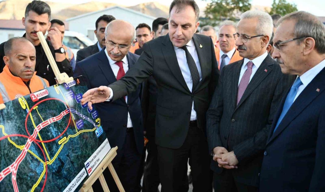 MALATYA ÇEVRE YOLU PROJESİ YIL SONUNDA BÜYÜK ÖLÇÜDE TAMAMLANACAK