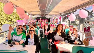 MALATYA’DA, MEME KANSERİNE DİKKAT ÇEKMEK AMACIYLA DÜZENLENEN ETKİNLİKTE, KADINLAR İÇİN