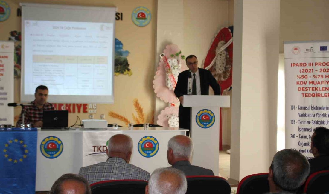 MUŞ TARIM VE KIRSAL KALKINMAYI DESTEKLEME KURUMU (TKDK) MÜDÜRÜ BÜNYAMİN