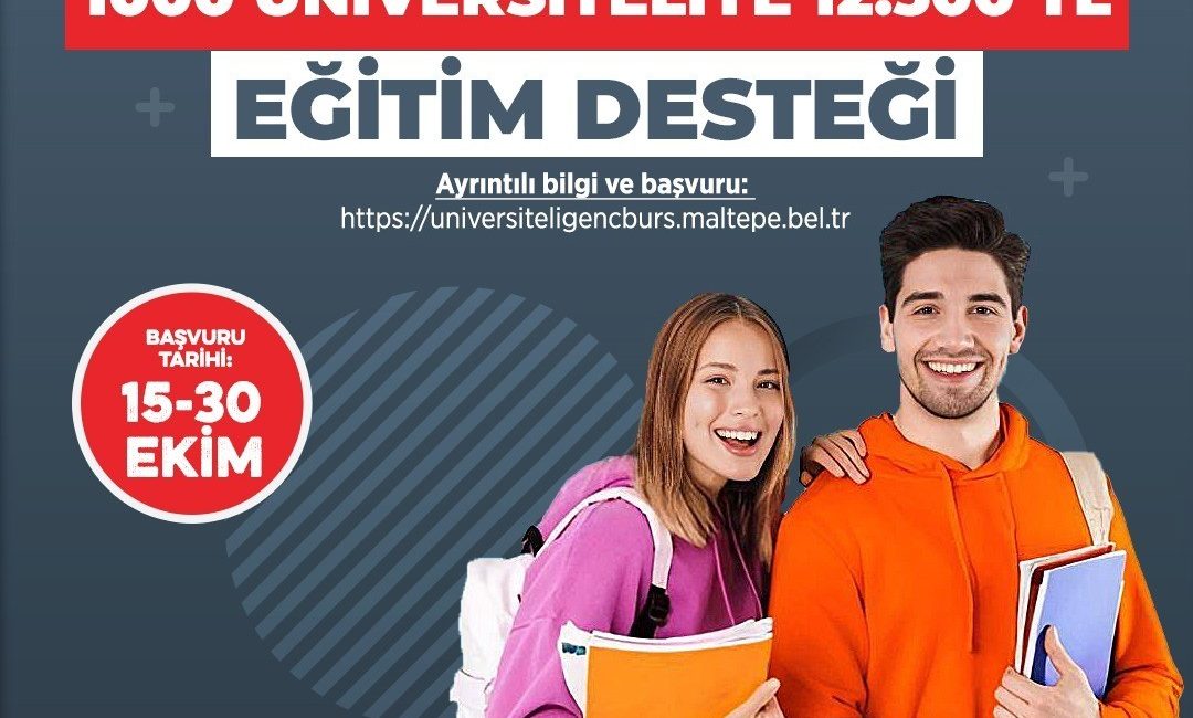 MALTEPE BELEDİYESİ’NDEN BİN ÜNİVERSİTELİYE 12 BİN 500 TL BURS