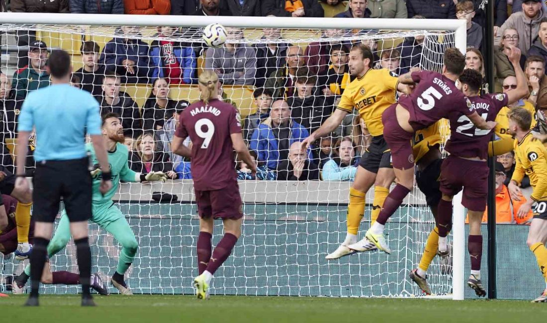 MANCHESTER CİTY, PREMİER LİG'İN 8. HAFTASINDA DEPLASMANDA KARŞILAŞTIĞI WOLVERHAMPTON'U GERİDEN