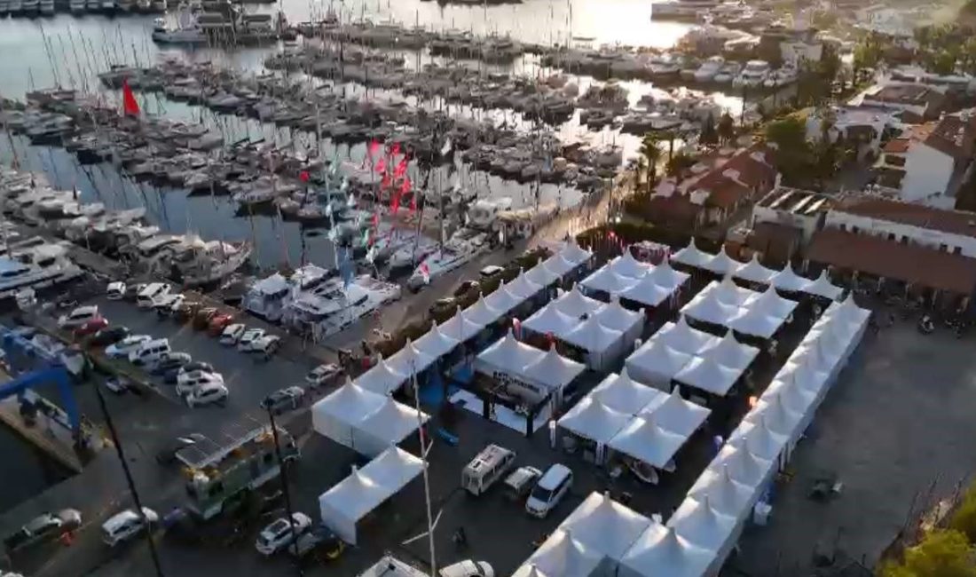MARMARİS BOAT SHOW'DA DENİZCİLİK SEKTÖRÜNÜN ÖNDE GELEN FİRMALARI BİR ARAYA