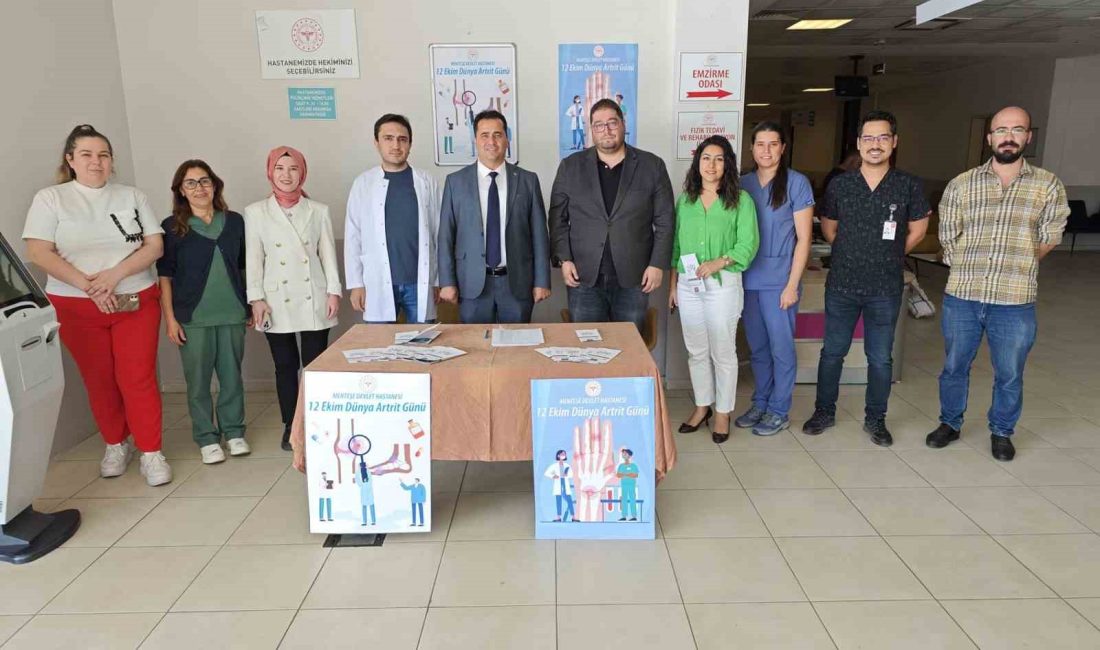 MENTEŞE DEVLET HASTANESİ'NDEN ARTRİT İÇİN BİLGİLENDİRME SEFERBERLİĞİ
