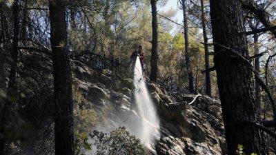 MUĞLA'NIN ULA İLÇESİNE BAĞLI KIRAN MAHALLESİ TURNALI MEVKİİNDE CUMA SABAHI