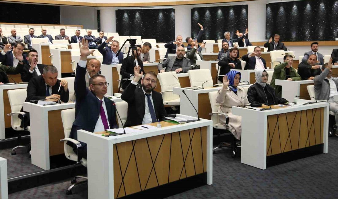KONYA'NIN MERKEZ MERAM İLÇE BELEDİYESİ MECLİSİ, BELEDİYENİN 2025 BÜTÇESİNİ ONAYLADI.