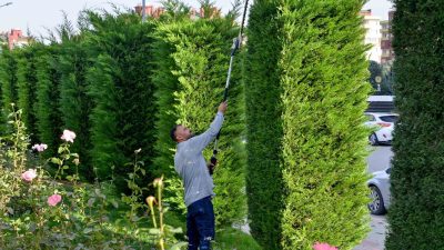 KONYA'NIN MERKEZ MERAM İLÇE BELEDİYESİ, YAKLAŞAN KIŞ MEVSİMİ ÖNCESİNDE PARK