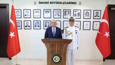 MİLLİ SAVUNMA BAKANI YAŞAR GÜLER, ÇEŞİTLİ TEMASLARDA BULUNMAK ÜZERE GELDİĞİ