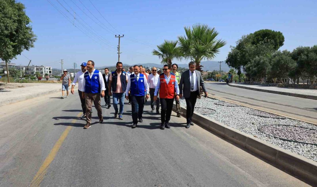 MUĞLA BÜYÜKŞEHİR BELEDİYESİ 2024 YOL PROGRAMI KAPSAMINDA 10 İLÇEDE 160