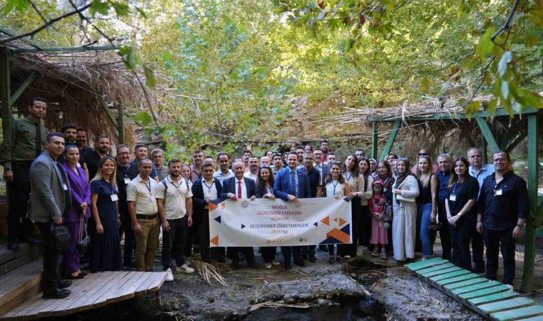MUĞLA ÖĞRETMEN ETKİLEŞİM GÜNLERİ PROJESİ ÇERÇEVESİNDE İL MİLLİ EĞİTİM MÜDÜRÜ