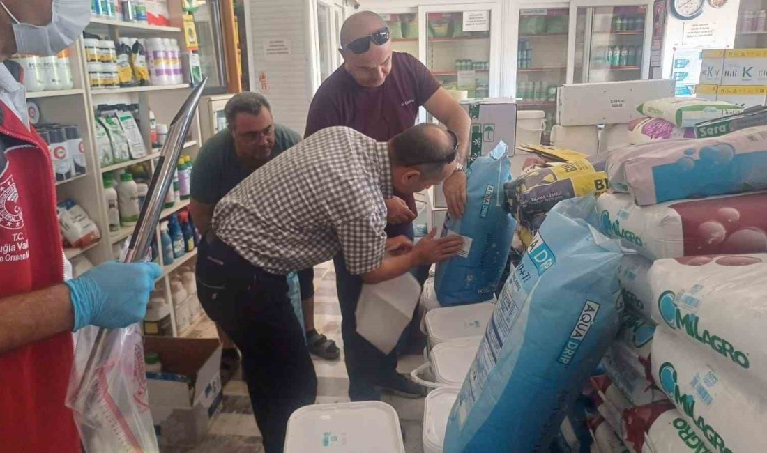 MUĞLA VE İLÇELERİNDE GÜBRE DENETİMLERİ SIKI BİR ŞEKİLDE DEVAM EDİYOR