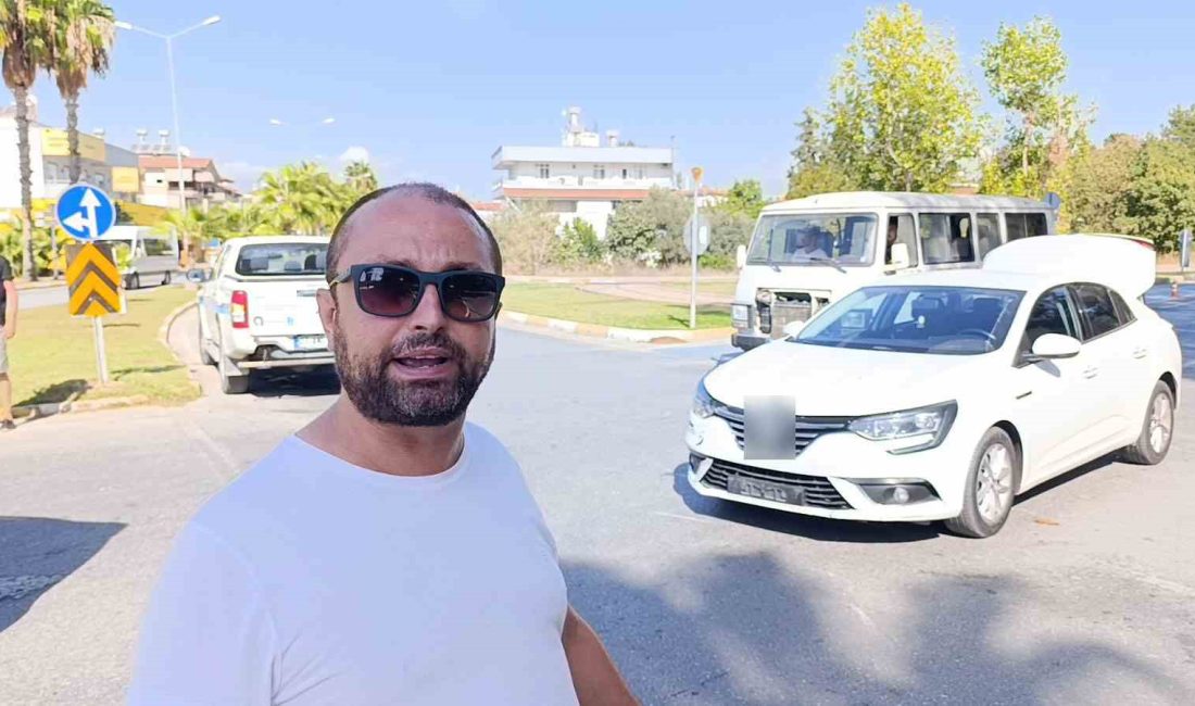 MANAVGAT’TA KAVŞAK SİSTEMİNDE AYNI SAATLERDE MEYDANA GELEN 2 AYRI TRAFİK