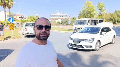 MANAVGAT’TA KAVŞAK SİSTEMİNDE AYNI SAATLERDE MEYDANA GELEN 2 AYRI TRAFİK