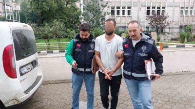 N.Ş.(33) POLİS TARAFINDAN GÖZALTINA ALINDI.