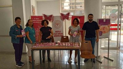 AYDIN'IN NAZİLLİ İLÇESİNDE NAZİLLİ DEVLET HASTANESİ'NDE 1-31 EKİM MEME KANSERİ